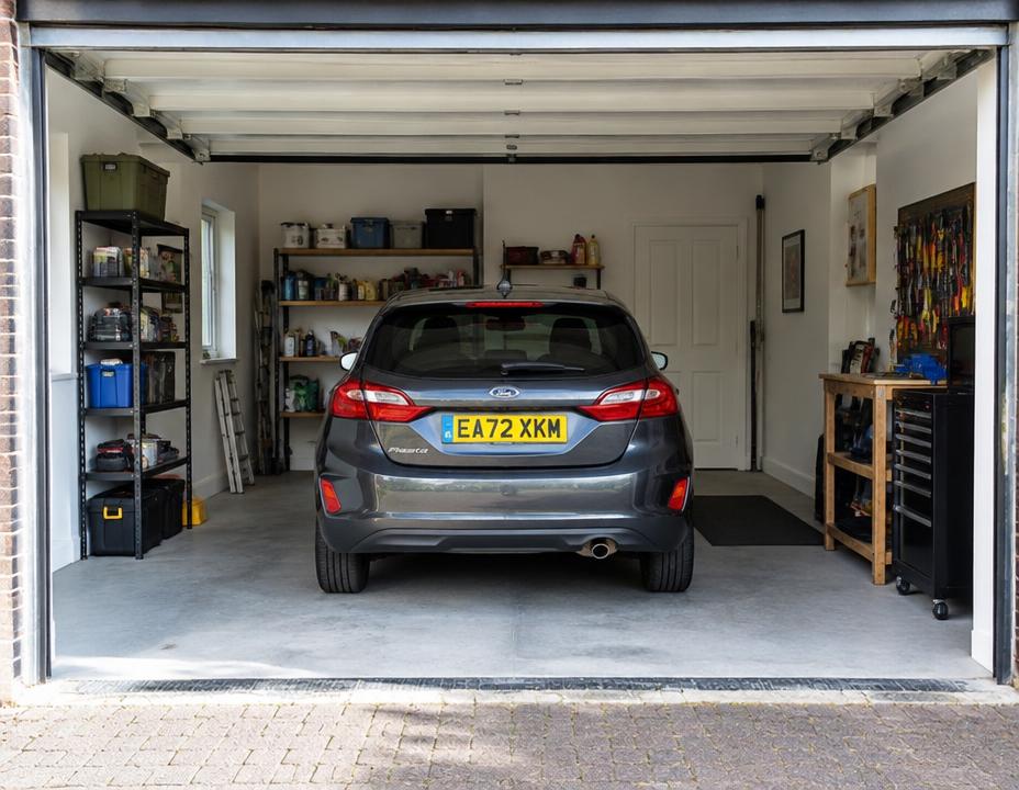 Garage where MintGuard can be placed