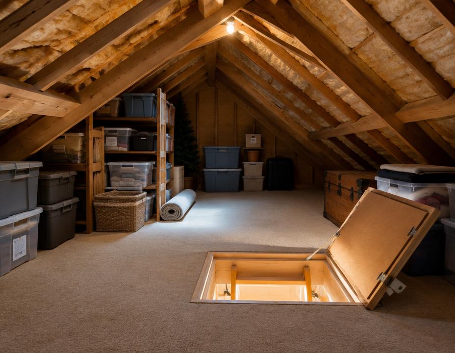 Loft where MintGuard can be placed
